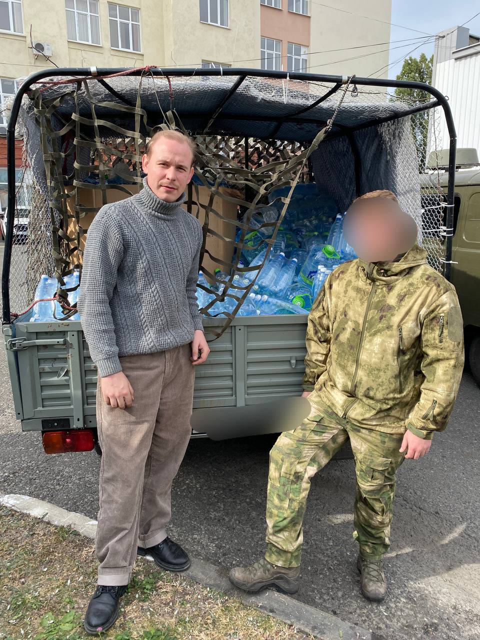 Помощь армии — фотоотчет